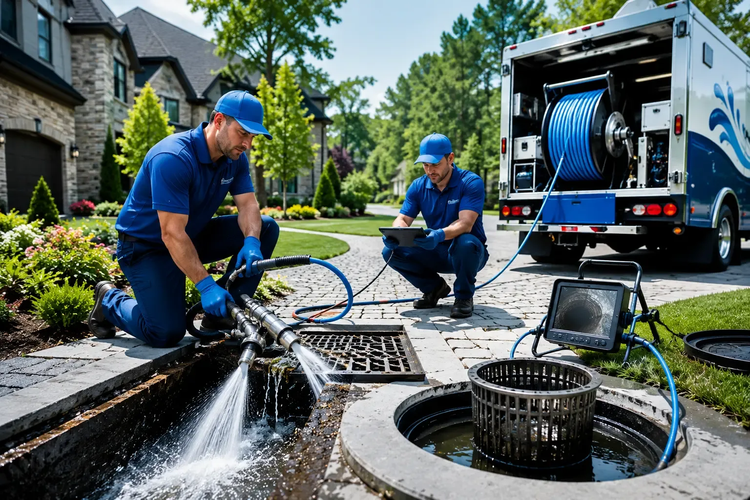 Local outdoor drain cleaning professionals in Farrell, PA